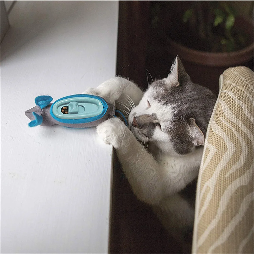 Cat Toy Indoor Hunting Snacker Dispenser Slow Feeder Funny Leakage Food Toy for Cats Who Love to Search and Hunt Pet Accessories