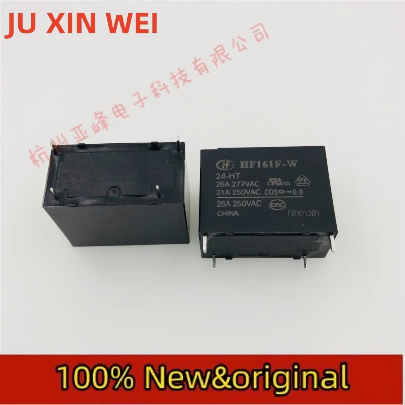 5PCS HF161F-W/24-HT…