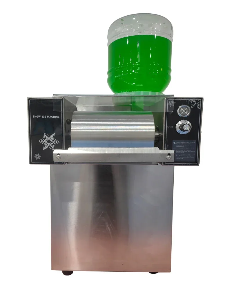 220KG/24h Mini Snow Ice Maker Shaver   Snowflake Ice Machine Korea Bingsu Machine Snowflake Ice Shaving Machine