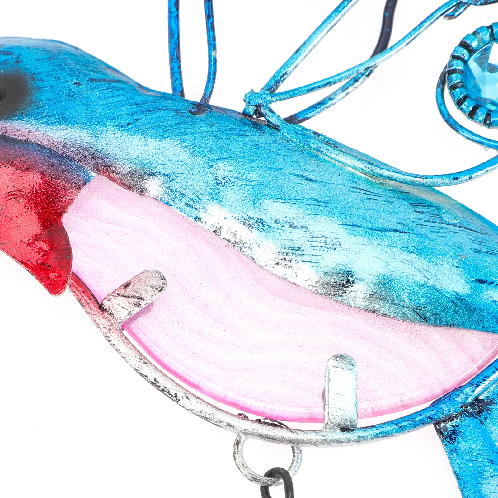 

Creative Wind Chime Decor Metal Animal Shape Pendant Outdoor Wind Bell for Garden Porch Patio Entryway Relaxing Hanging Ornament