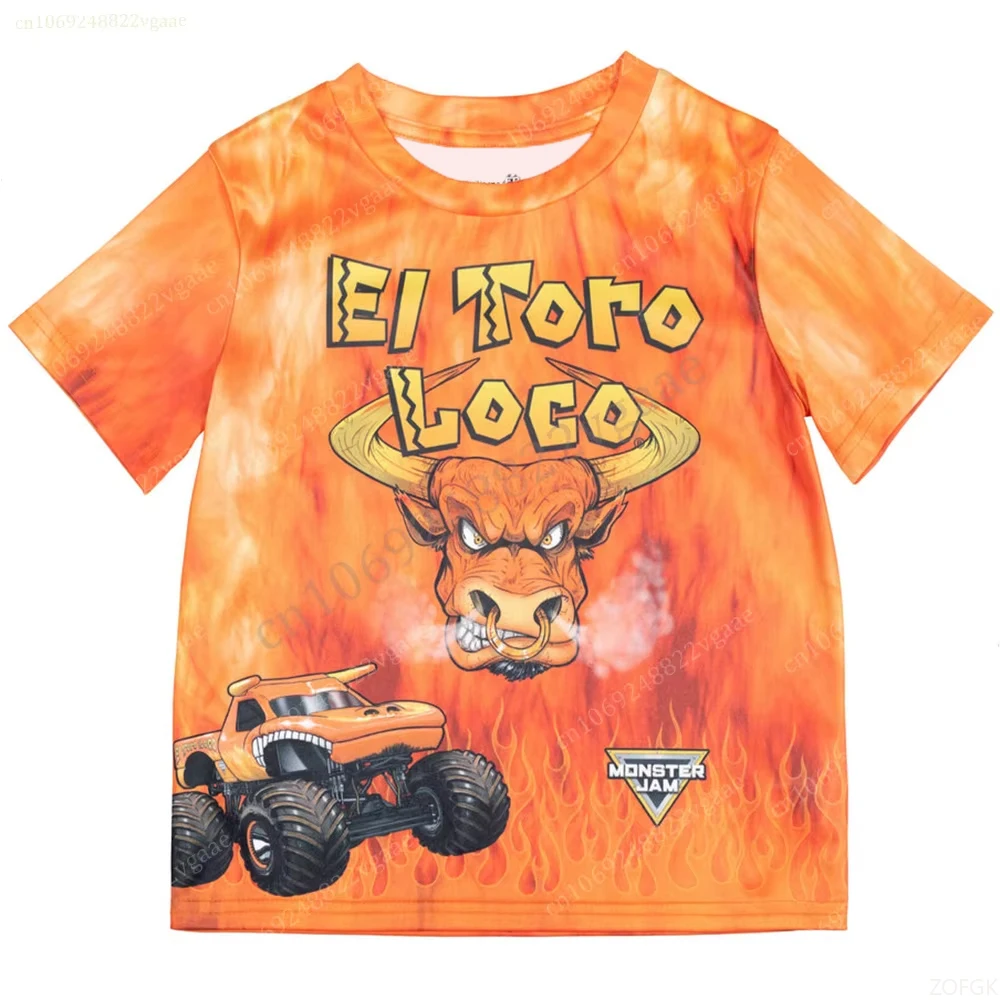 Camiseta de hombre, camiseta infantil, camiseta Jam, ropa de gran tamaño, camisa de manga corta, niña infantil, coche, ropa de hombre