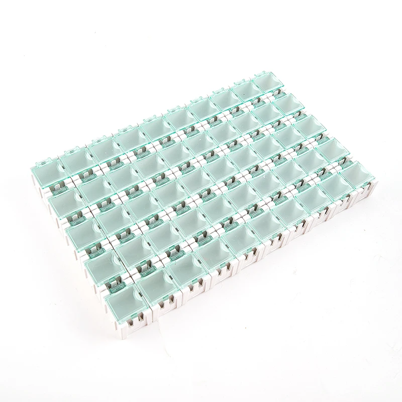 NONE 50 Teile/satz SMD SMT Elektronische Komponenten Container Mini Lagerung Boxen kit 5