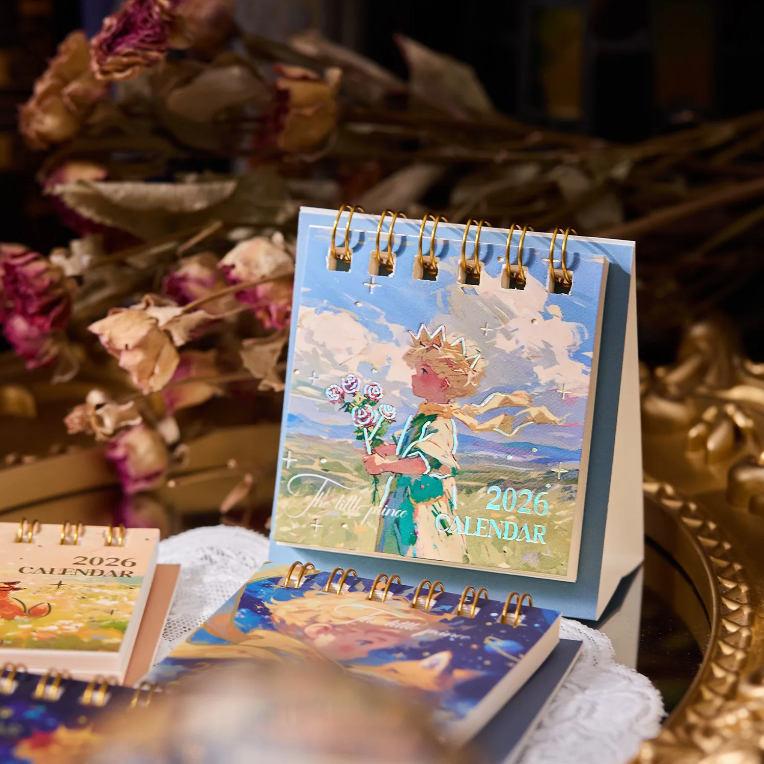 2026 البرنز البسيطة أجندة مكتبية /رزنامة مكتبية الأمير سلسلة المحمولة التقويم سطح المكتب الحلي تسجيل الدخول خطة أجندة مكتبية /رزنامة مكتبية صغيرة #5