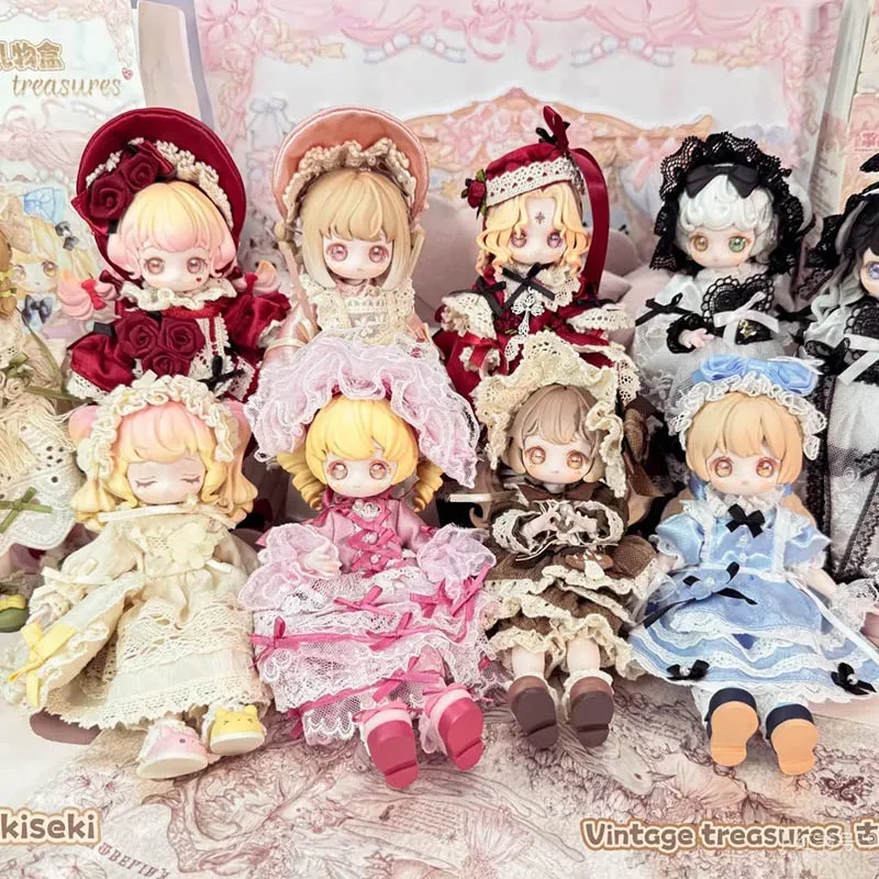 

MINISO Star Rail Kiseki Vintage Treasures Gift Box Series Blind Box Cute Poseable Action Figure Collectible Anime Character
