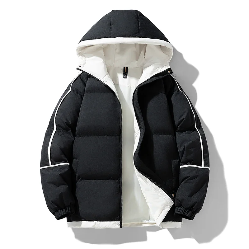 Korean Fashion Winter Jackets for Men Cotton Padded Jackets Couple Outwear Puffer Jacket Outdoor Parka Women Coats Men Clothing