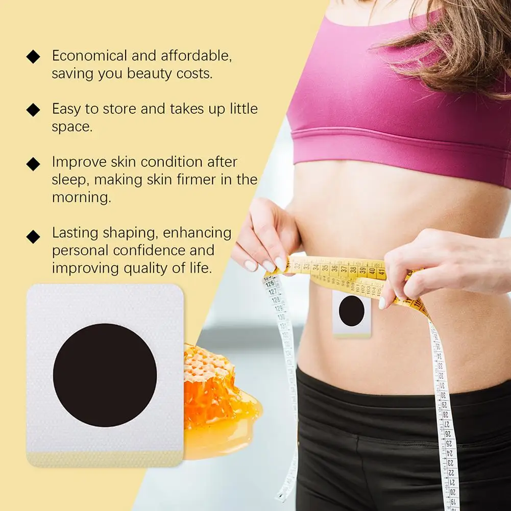 Abelha Linfática Slimming Patch, Fórmula Única, Perda Rápida de Peso, Refirmamento e Moldar, Seguro e Não Irritante, Cuidados com a Pele, Beleza e Saúde