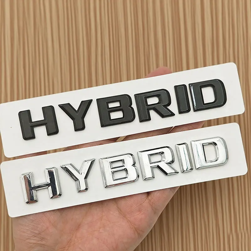 ثلاثية الأبعاد ABS رسائل الهجين سيارة الخلفي الجذع ملصق شارة لمرسيدس S400 L ML450 E300 E400 W211 W212 W163 W164 W221 W222 اكسسوارات #6