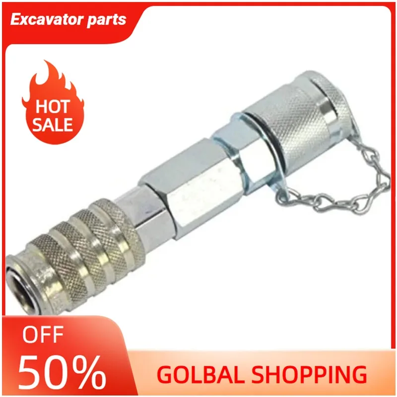 Hydraulic Pressure Test Coupling Kit SWE den Excavator