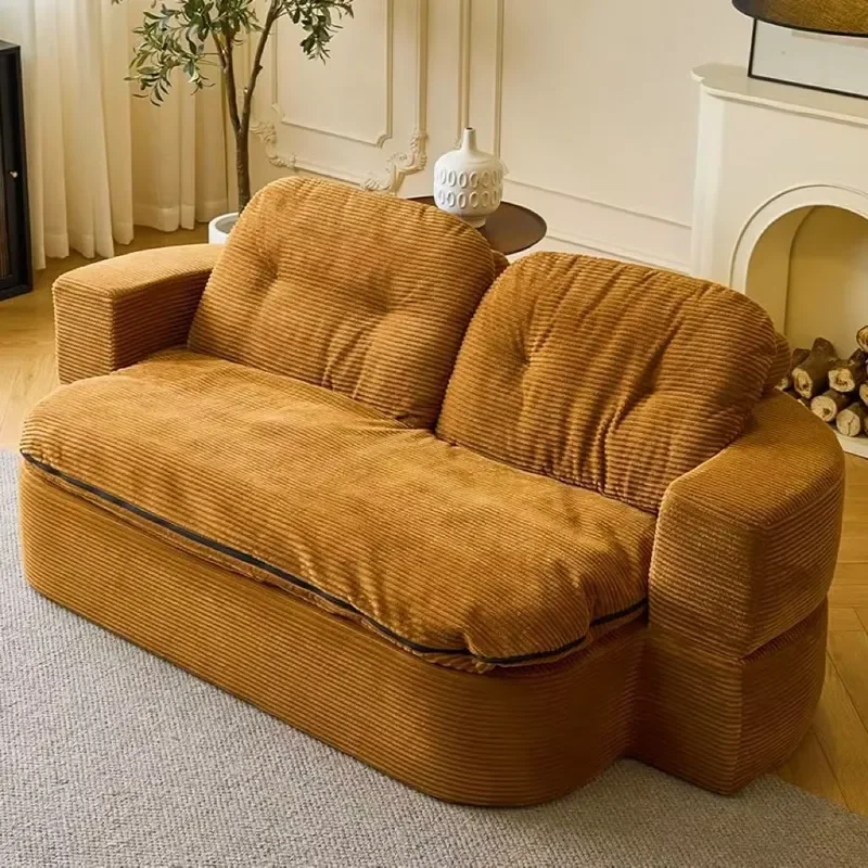 Custom Modern Compression Sofa Bed with Adjustable Features Durable Design for Living Rooms Frameless Structure Sofa