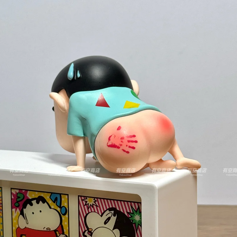 Simpatico personaggio dei cartoni animati giocattolo culo duro piccolo culo Xiaoxin raccoglie regalo di compleanno anime giochi di ruolo accessori giocattoli e hobby