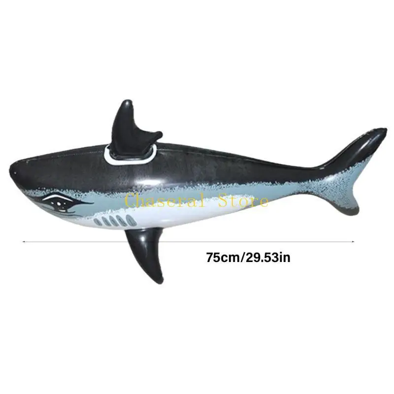 E7CE Party Pool Fisch Float aufblasbar Pool Floß Spielzeug für Kinder Wasser Spiel verdickte PVC Nicht -Lakage Kinder Schwimmer