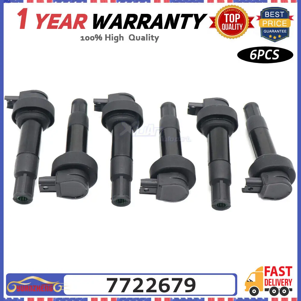 Bobines de moto pour BMW, ville, K1600B, K61, K1600 Bagger, 17-23, K48, K1600ightK1600GTL, 2011, 2021, 7722679, 12137722679, 02, 7722679