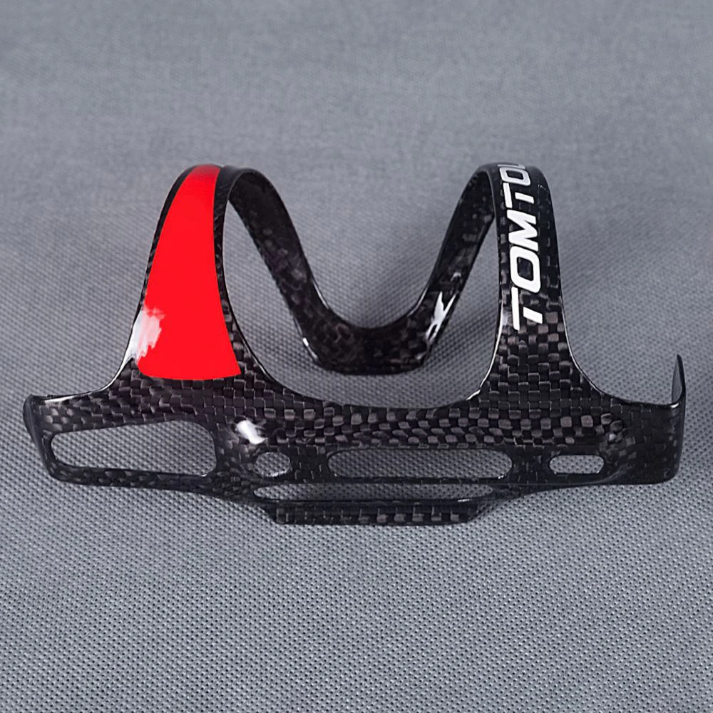 Tomtou Volledige 3K Carbon Fiber Bidonhouder Voor Road/Mountainbike Fietsen Mtb Bidonhouder Glossy Ultralight 16G