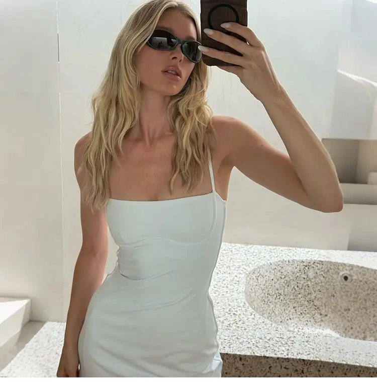 Abiti aderenti Compleanno Donna Bellezza Abito da torta con petto Bohemian Donna Mezza aperta alla caviglia Etnico Tribale Boho Hippie Natura