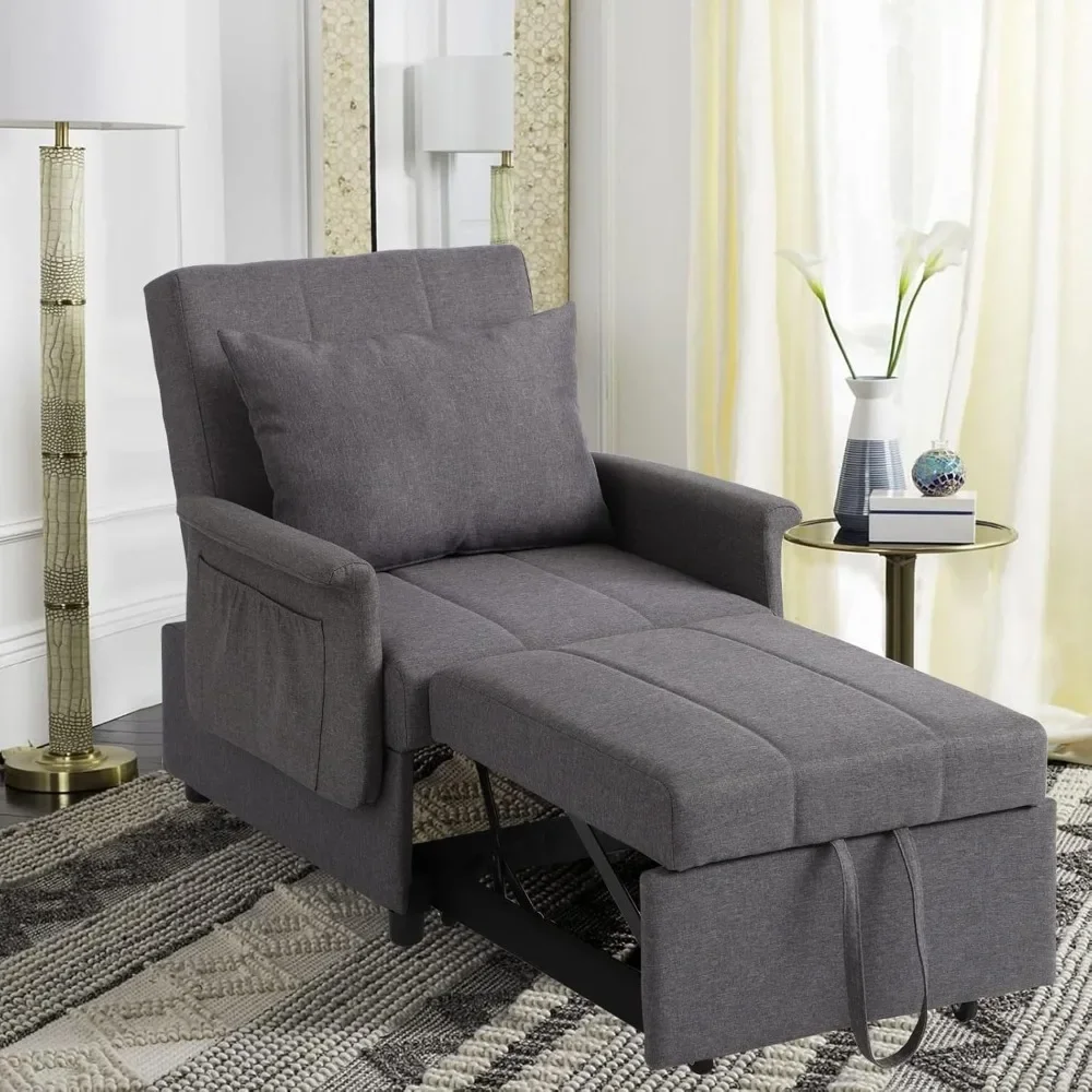 

Диван-кровать-кровать 3 в 1, складной стул-трансформер, многофункциональный складной пуфик-кровать, современный раскладной стул-кровать