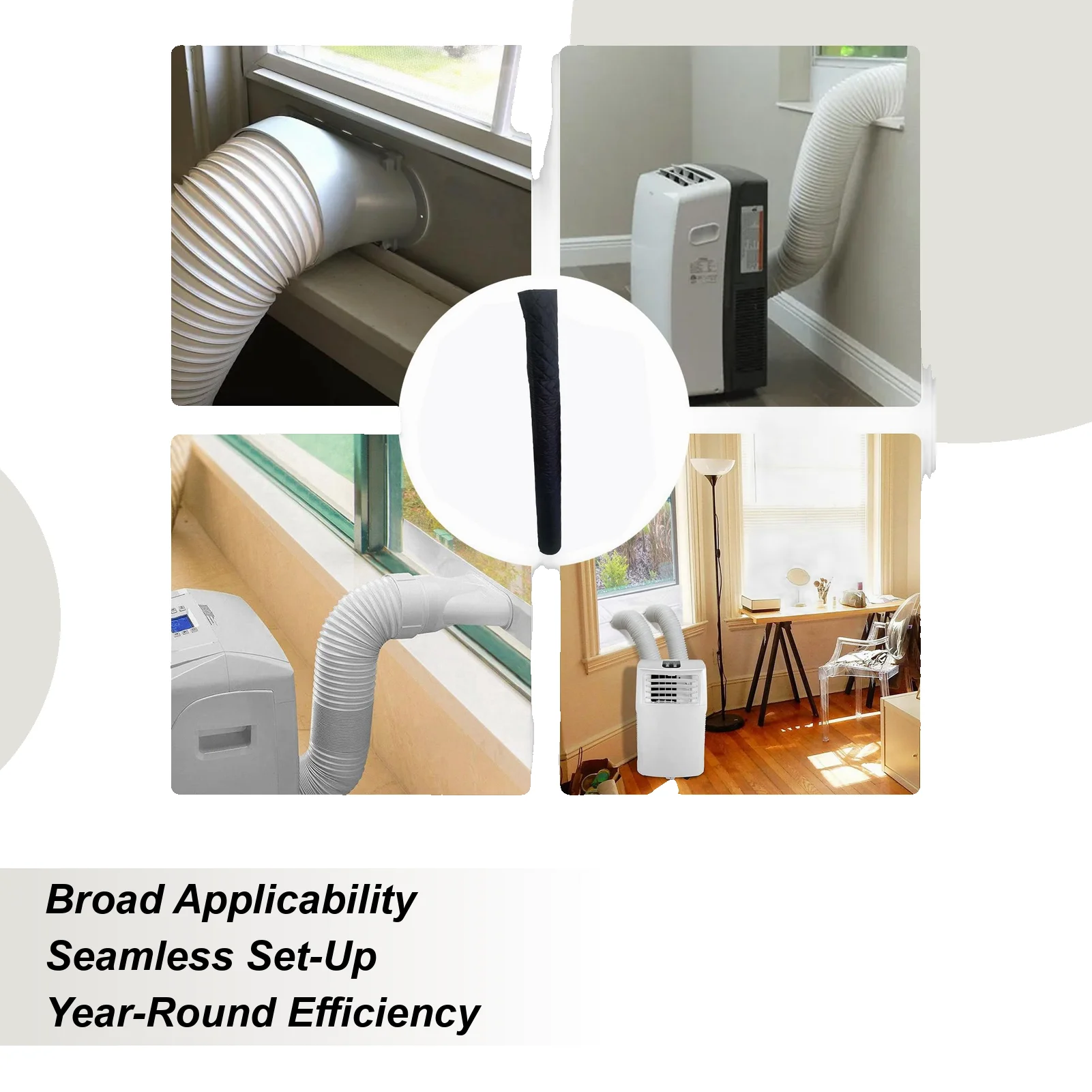 

Изоляционный рукав выхлопного шланга переменного тока, крышка шланга портативного кондиционера, выхлопная трубка, шланг, вентиляционная крышка, пылезащитный чехол для дома