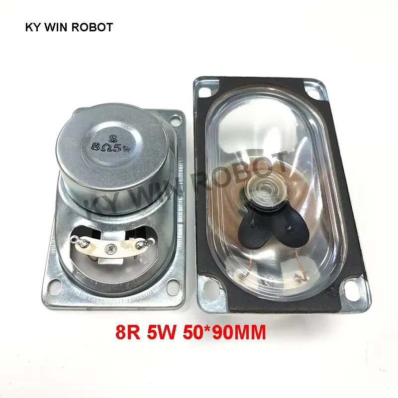 1 個液晶モニター/テレビスピーカーホーン 5 ワット 8R 5090 防水ラウドスピーカー 8 オーム 5 ワット 8R 5 ワット 50*90 ミリメートル厚さ 35 ミリメートル