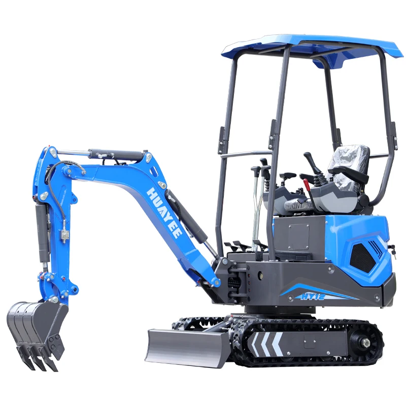 Mini Excavators Micro Bagger Price Customize Multifunctional Small Digger Fast Delivery Crawler Mini Excavator 1 Ton For Sal