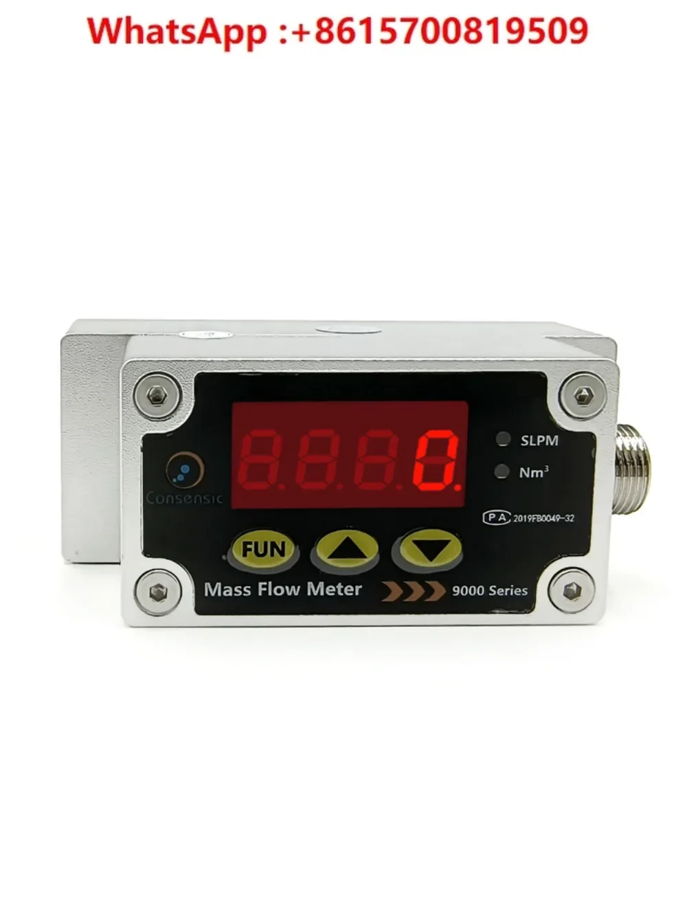 Spot carbon dioxide argon digital display gas mass flowmeter CMF9000 RS485 4-20mA 1-5V