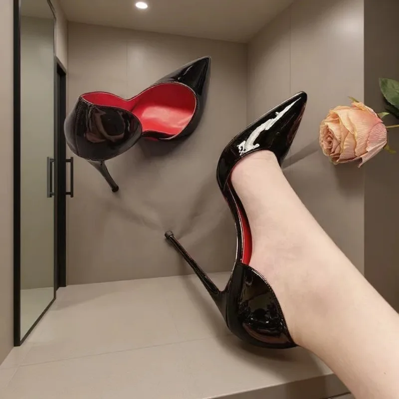 

Fashion Womens Shoes Pointed Tip Sexy High Heels Summer Side Empty Single Shoes for Women Brand High Heel Pumps Zapatos De Mujer