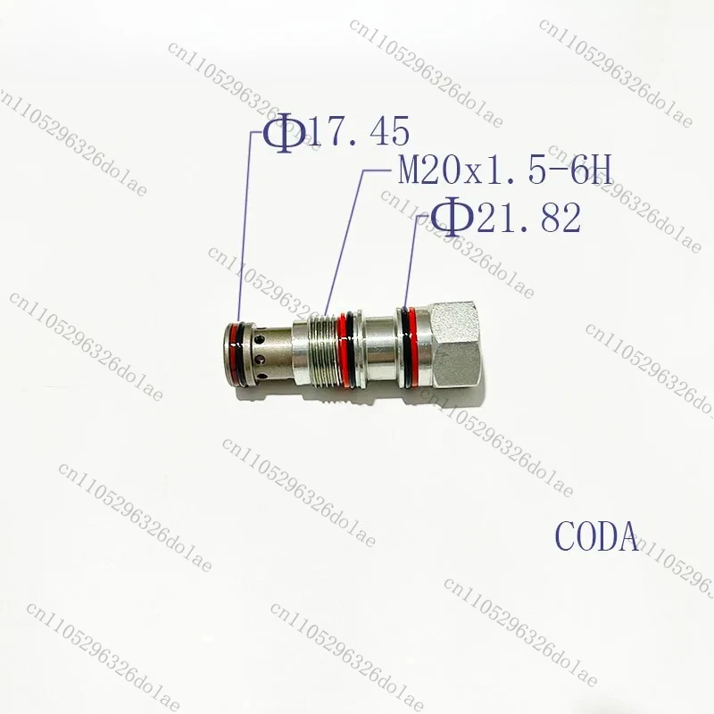 Hydraulic Valve CODA/COFA/COHA SUN Type Threaded Cartridge 1.8:1 Pressure Guide One-Way Valve