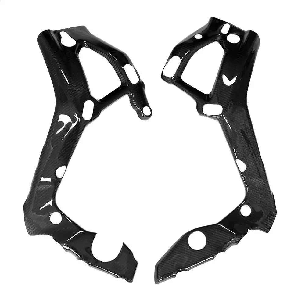 Motorcycle Accessories Carbon Fiber Frame Cover Guard Protect 3K Twill for  S1000RR 2019 - 2021