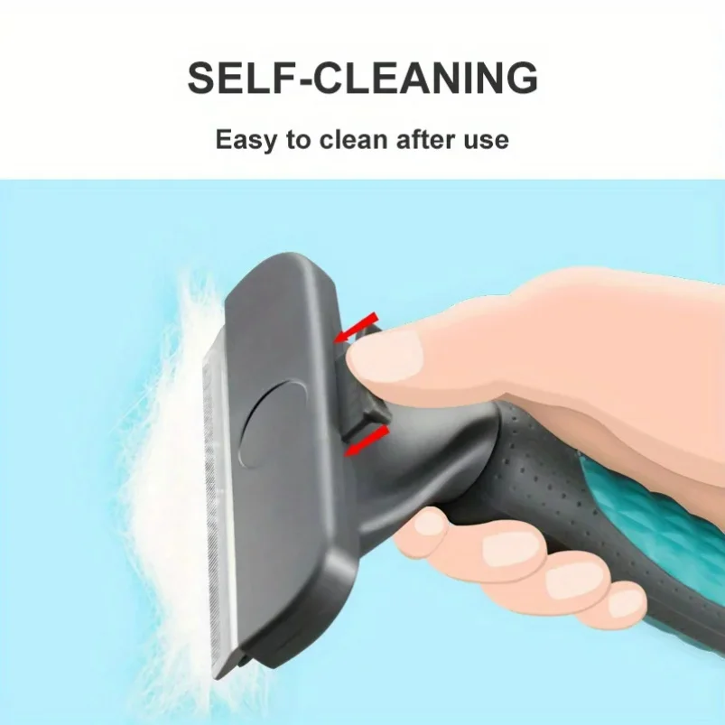 1Pcs Pet Thinning Comb Dog Hair Comb Large Dog Knotting Knife Knotting Hair Removal Comb Cat Dog Supplies - view 4