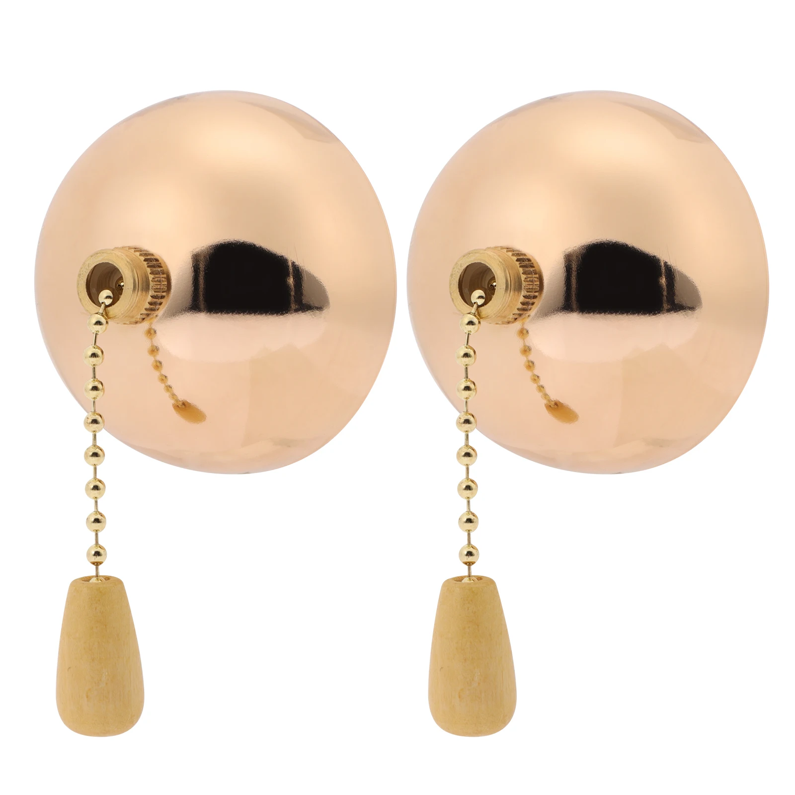 

2Pcs Lamp Pull Ceiling Fan Pulling Rope Accessory Exquisite Workmanship Reasonable Structure Professional