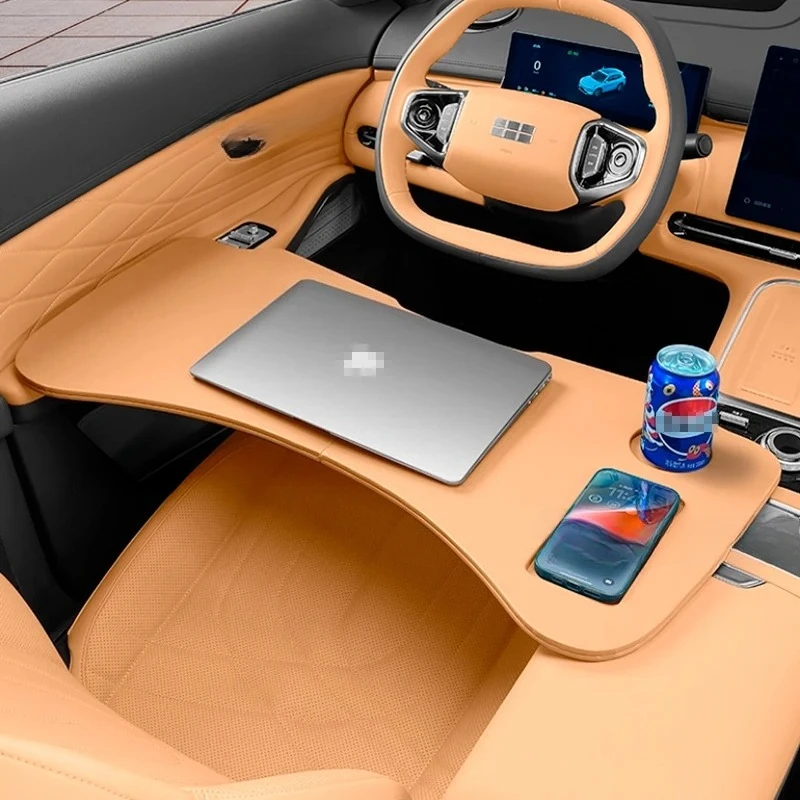 Portable Foldable Car Dining Table For Geely EX5 EM-i Galaxy Starship 7 Auto Tablet Laptop Holder Interior Parts