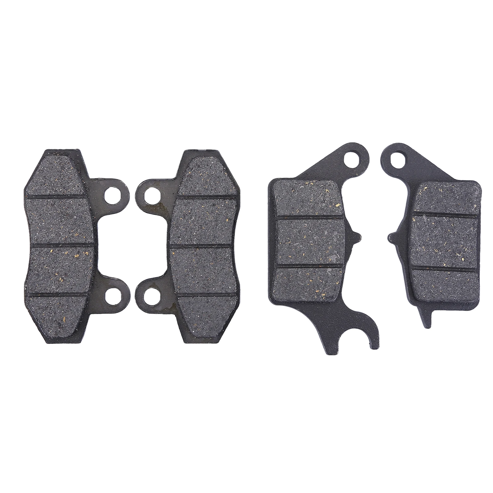 4PCS Brake Pads Original Front and Rear Rubber Kit Compatible for Vento Crossmax 250