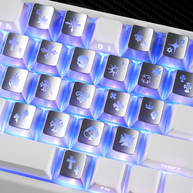21-Tasten Cherry Profile Kro Herat Theme Thermal Sublimation Keycaps Set PBT Material für mechanische MX Switch Keyboard Peripheriegeräte