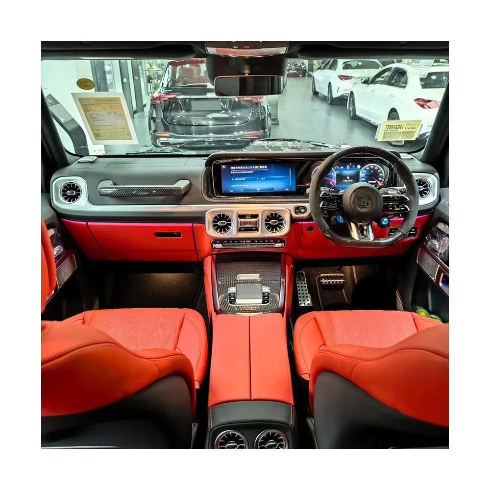RHD Digital Dash + Center Console Interior Upgrade Kit for G W463 to W465 G Wagon 2025 Right-hand Drive