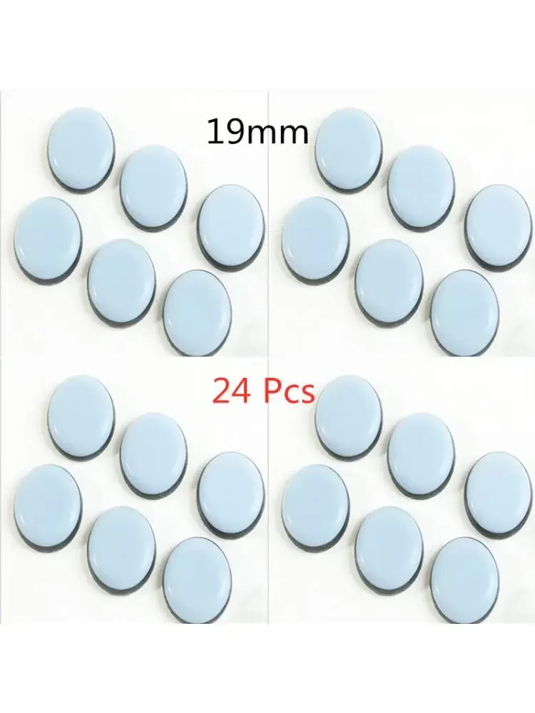 6-24pcs Furniture Slider Pad Gasket Table Bases Protector Coaster Carpet Ground Magic Moving Anti-abrasion Floor Mat