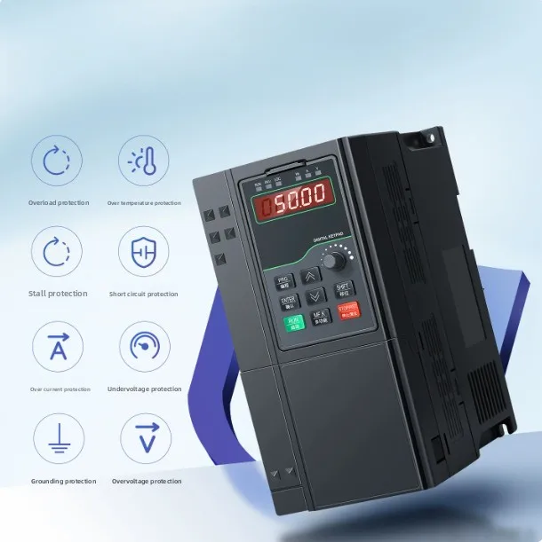 Heavy-duty inverter three-phase 380v 1.5-2 2-3-4 - 5.5 pump motor speed regulation