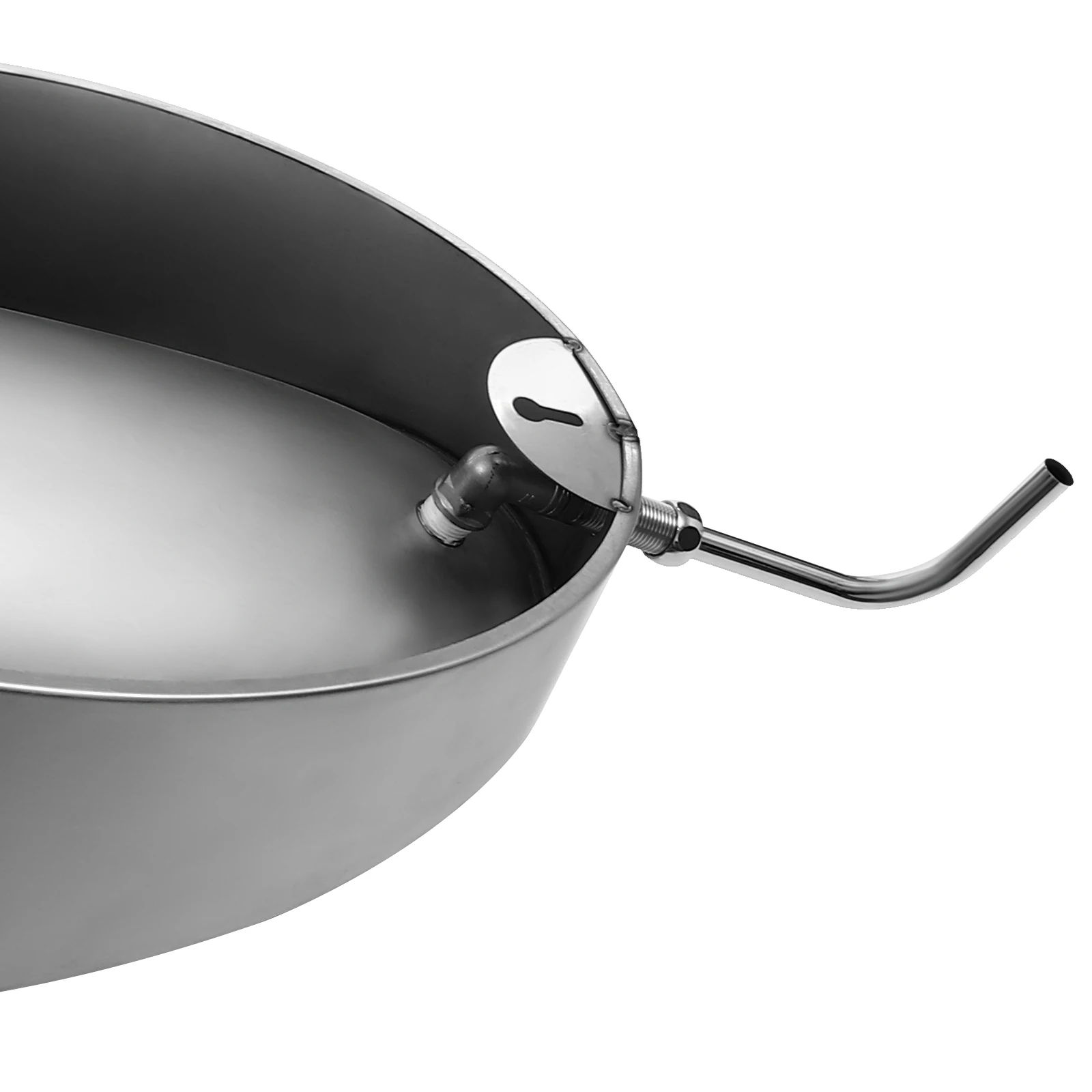 مبولة بمستشعر التدفق التلقائي للرجال | الرجال الفولاذ المقاوم للصدأ | فاصل البول للمرحاض المثبت على الحائط #5