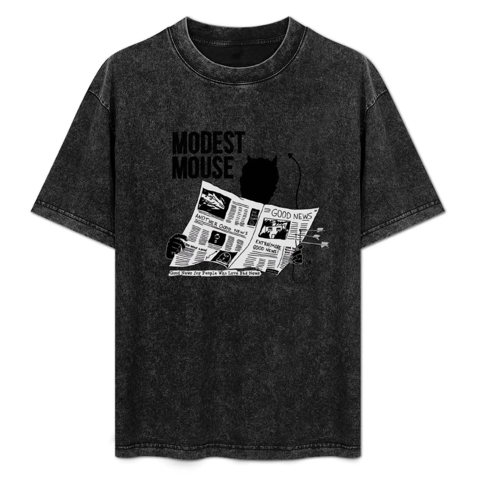 

Modest Mouse - Good News for People Who Love Bad News T-Shirt blacks graphic t shirts men t shirts high quality