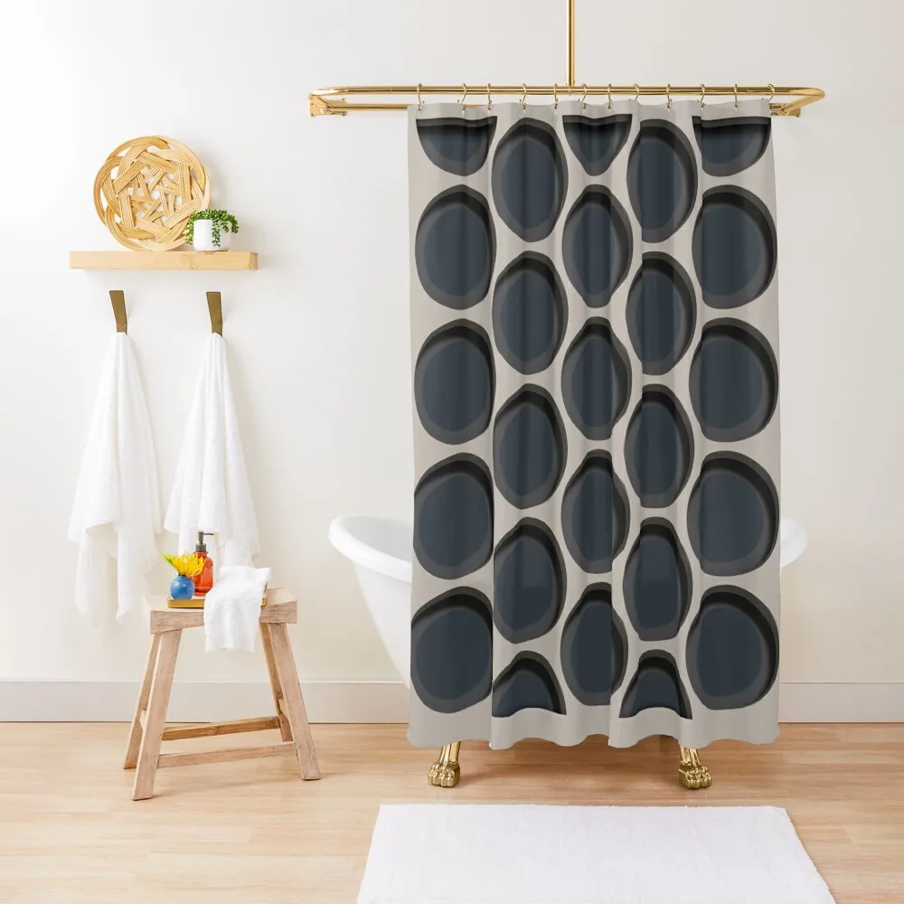 

65 CIRCLES Shower Curtain Waterproof Shower And Anti-Mold Bathroom Shower Waterproof Bath And Anti-Mold Bathroom Decor Curtain