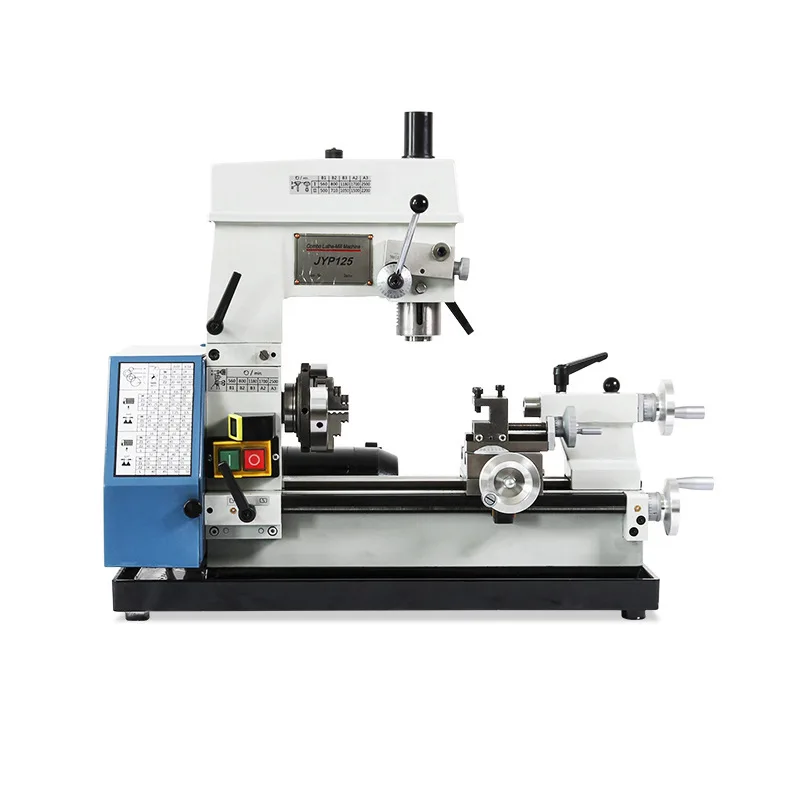 

Manual small combination lathe multifunctional metal turning cutting machine drilling and milling machine household tool lathe