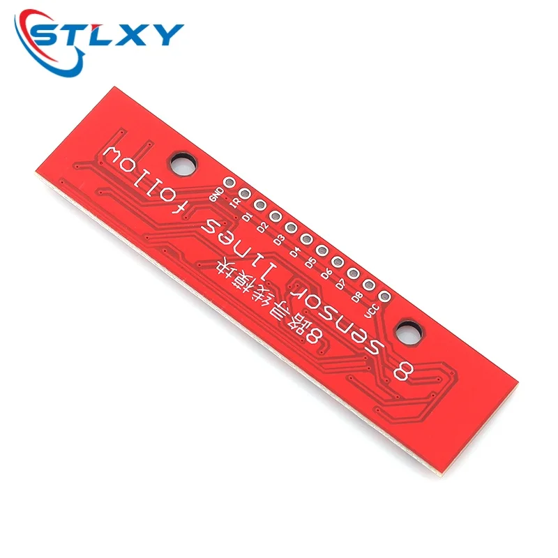 8 Channel Line Finding Module 8 Way Tracking Module Infrared Sensor for Smart Car