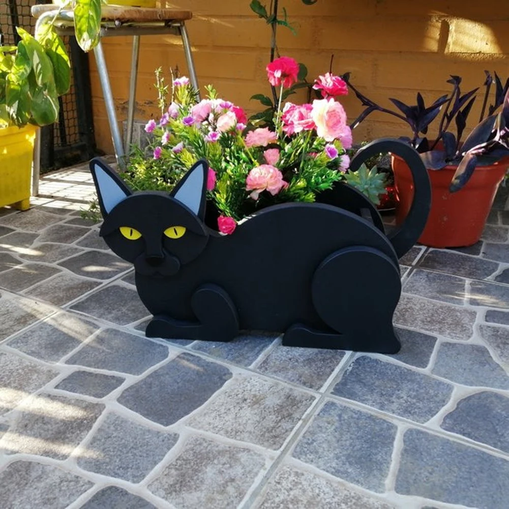 Durable High Quality Practical Useful Brand New Plant Pots Plant Stands Flower Pot For Potted Plant Siamese Cat