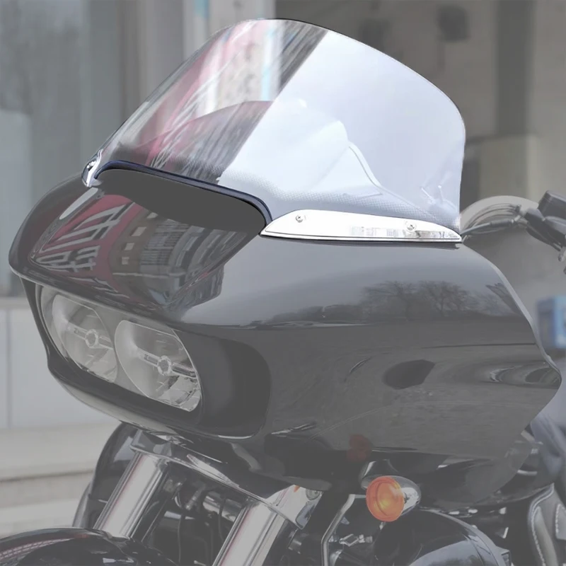 

Panical Front Wind Deflector Spoiler Cafe Racer Windshield For Harley-Davidson Cvo Road Glide Uitra Fltrx Road Glide 2015-2024