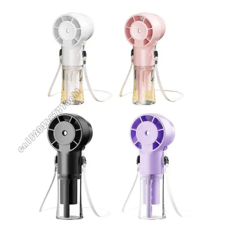 

4xfb портативный портативный портативный вентилятор висят регулируемый USB