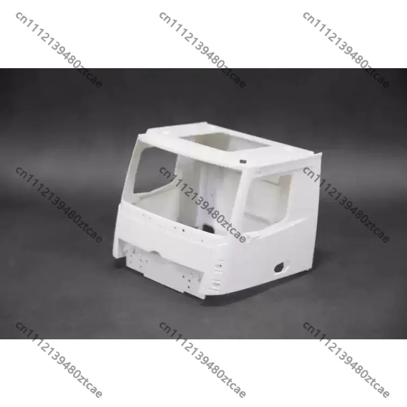 1/14 RC Heavy‑Duty Truck Hard Cab Shell, Simulation Engineering Tractor‑Dump Truck Body‑Shell Upgrade Hobby Parts