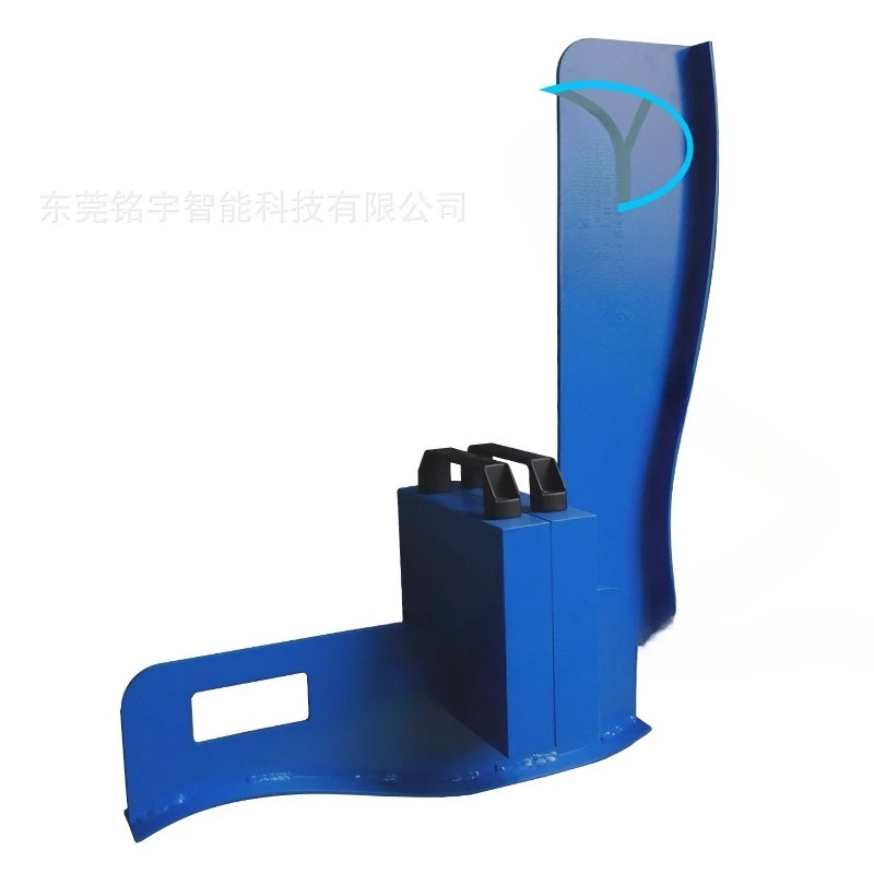 Chair measuring device, force-bearing point positioning measuring device, seat tool loading point positioning template,