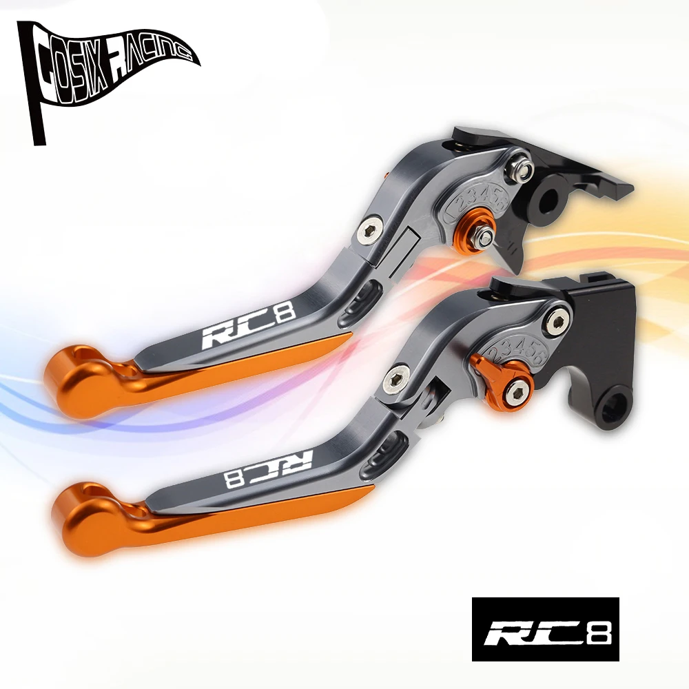 

Fit For RC8/R RC8R RC8 R 2009-2016 Motorcycle CNC Accessories Folding Extendable Brake Clutch Levers Adjustable Handle Set