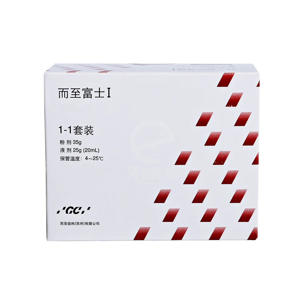 Gc Fuji 1 Cement Dental Products One I Enhanced Self-Cured Luting Cement Cementation Crown Bridge Restorations Bonding Adhesive