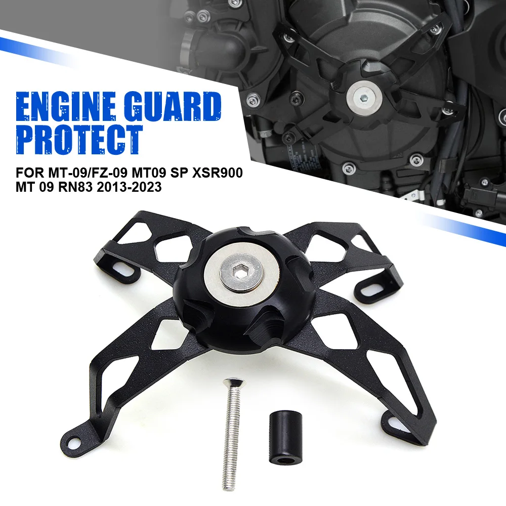 

For Yamaha MT-09/FZ-09 MT09 SP XSR900 MT 09 RN83 2013-2023 Alternator Cover Guard Motorcycle Alternator Guard Protector Cover