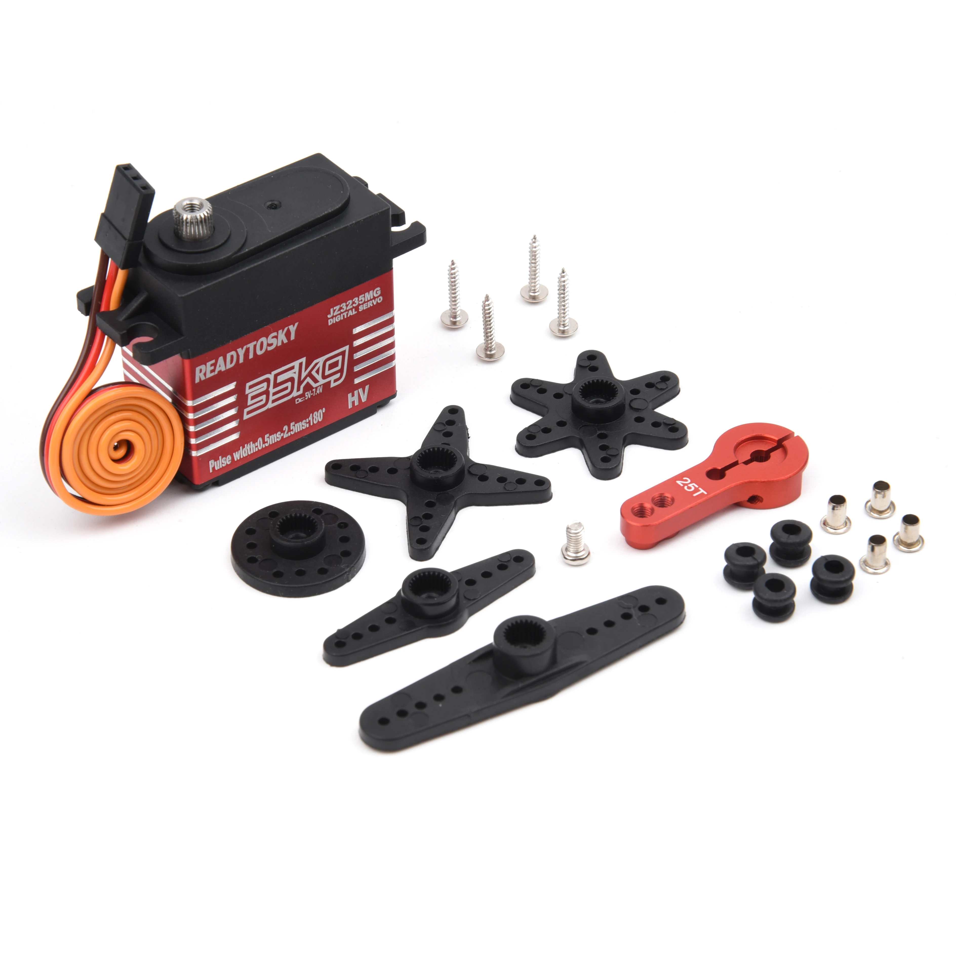 1X防水サーボ 20kg 25kg 30kg 35kg 40kg ハイスピードサーボ メタルギア デジタルサーボ RCバハサーボ 1/8 1/10スケールRCカー用