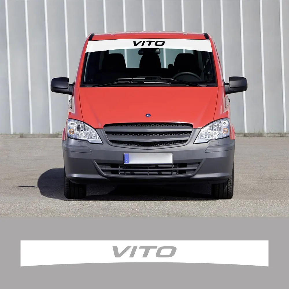 For Mercedes Benz Vito V Class Viano W638 W639 W447 V260 Car Front Rear Windshiel Vinyl Stickers Marco Polo Tuning Accessories