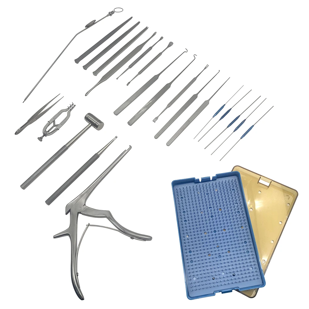 

Ophthalmic Lacrimal Surgery kit 23pcs Lacrimal sac retractor surgery set Ophthalmic Instruments